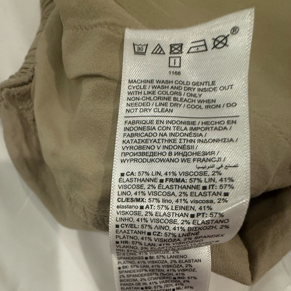 ATHLETA Men’s Linen Blend Shorts Size XL – Summer Essential - Picture 5 of 5